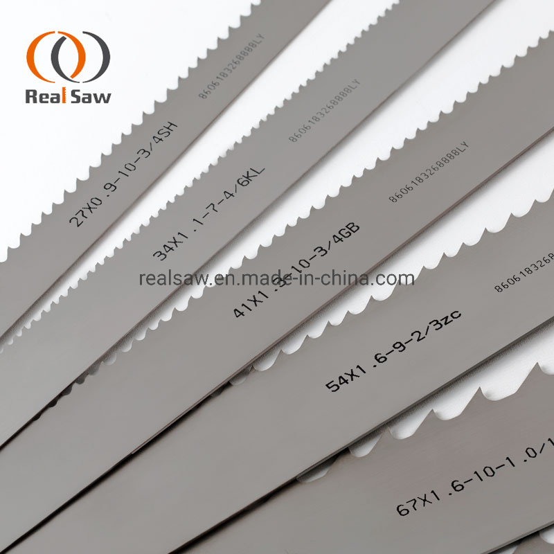 Tungsten Carbide Tipped Bandsaw Blades For Cutting Hard Steel