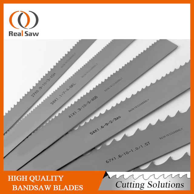 BANDSAW BLADES, BIMETAL BANDSAW BLADES, METAL CUTTING BANDSAW BLADES, MEAT SAW BLADES, CARBIDE